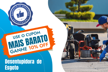 Desentupidora de esgoto